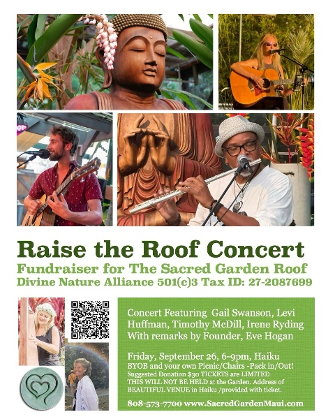 Gig Sacred Garden Fundraiser